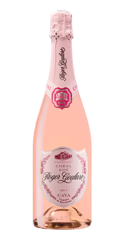 Roger Goulart Coral Rosé Cava Brut bottle; producer reference image